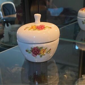 Painted ceramic trinket holder from the 90s